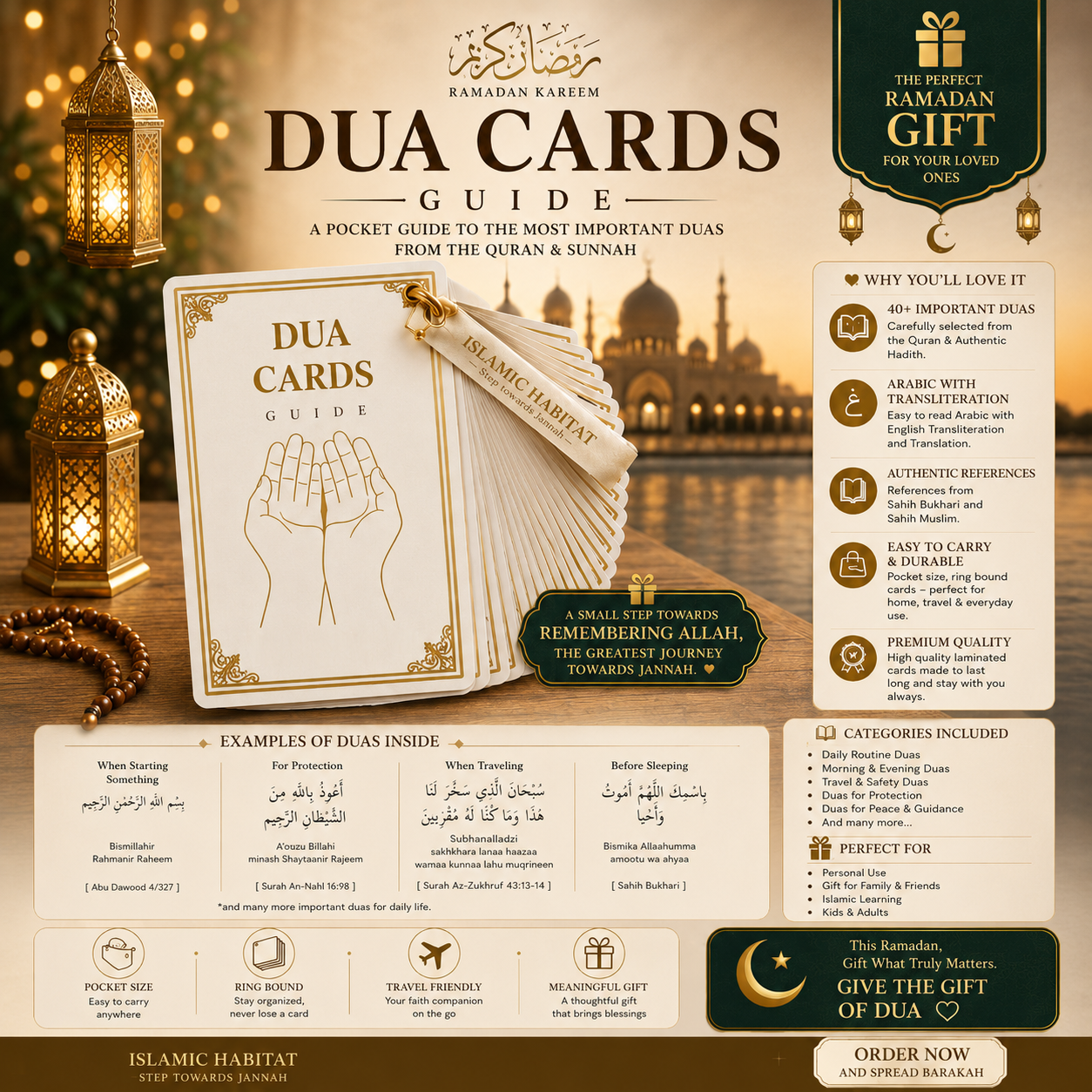 A Beautiful Collection of Daily Duas Authentic Duas with English & Urdu Translation Faith, Guidance & Remembrance