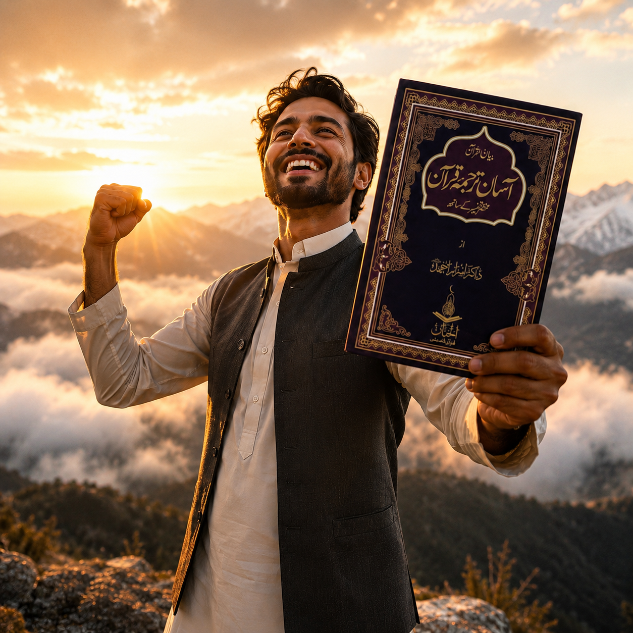 History of the Quran in complete one Volume (The Noble Quran Book)