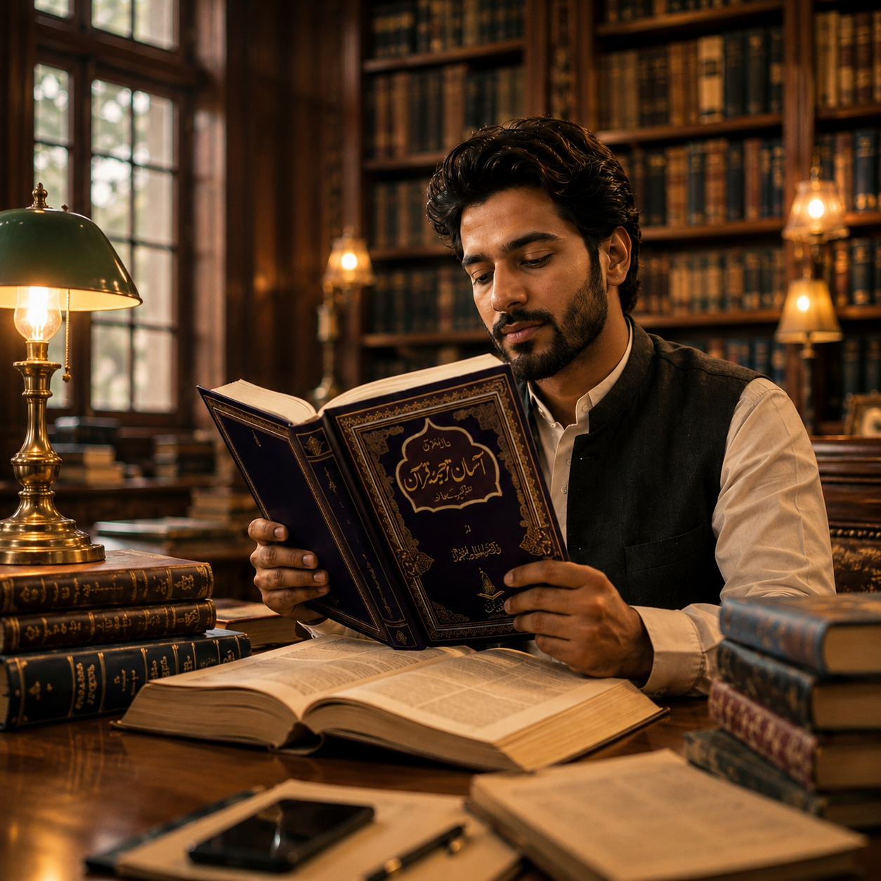 History of the Quran in complete one Volume (The Noble Quran Book)